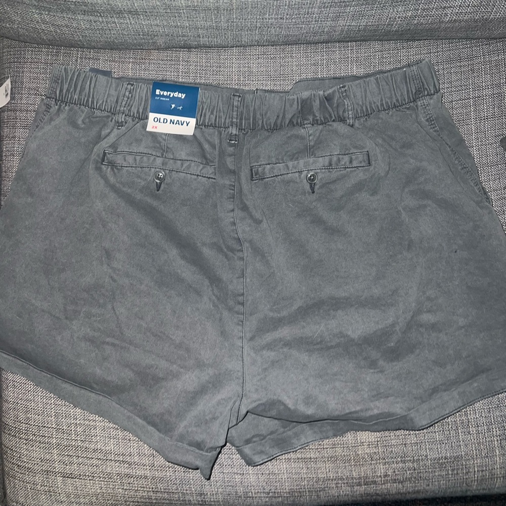 Gray Khaki Shorts